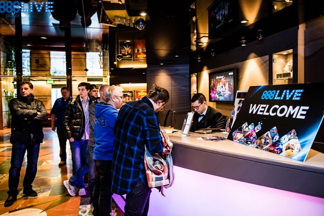 888live Austria: the Registration Desk
