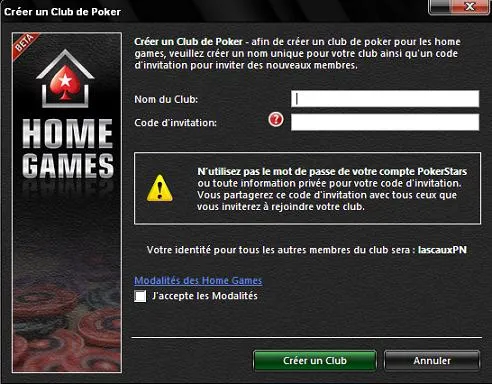Homes Games Pokerstars : Mode d'emploi pour démarrer votre Club 102