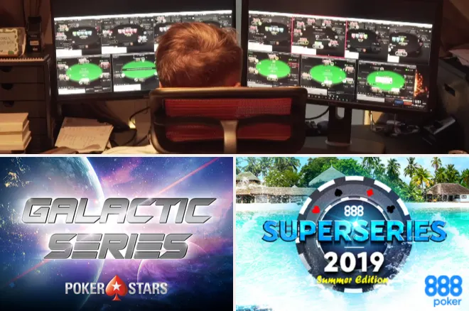 Domingo de Grind com Galactic Series na PokerStars & Super Series na 888poker