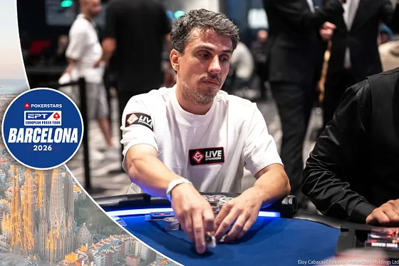 André Moreira no EPT Barcelona 2026