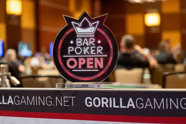 Bar Poker Open Trophy