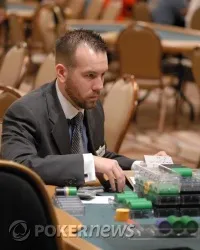 WSOP Tournament Supervisor Brooks Turk Who Has Been Calling the Action Thus Far Today