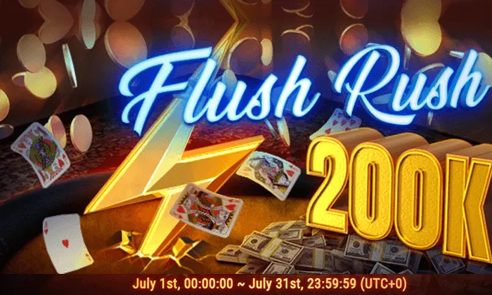 $200,000 Flush Rush at Bestpoker