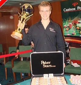 Veterano da Guerra do Iraque Campeão 1º EPT Polónia, Varsóvia 0001