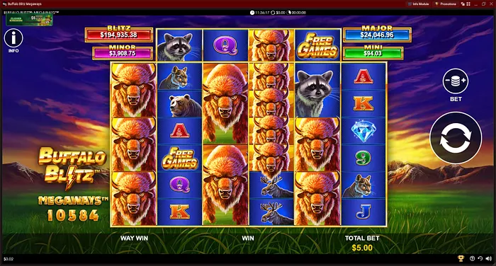 Buffalo Blitz Megaways
