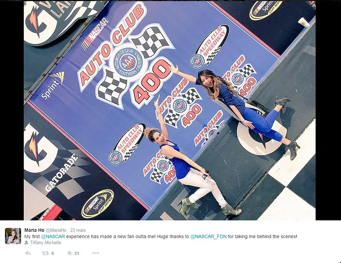 Nascar : Maria Ho sur les traces de Danica Patrick 102