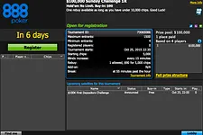 Sunday Challenge 888poker