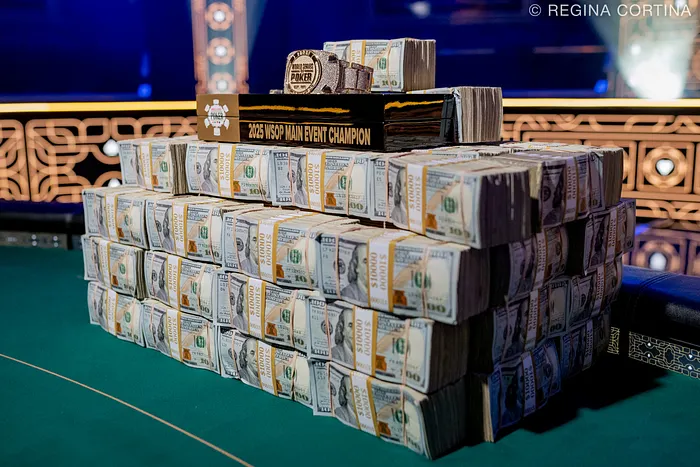 Main Event Bracelet, Money