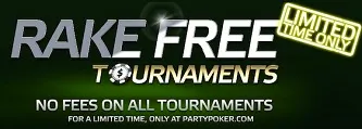 PartyPoker Weekly: All Tournaments are Rake Free! 101