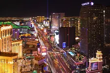 Las Vegas Strip at night