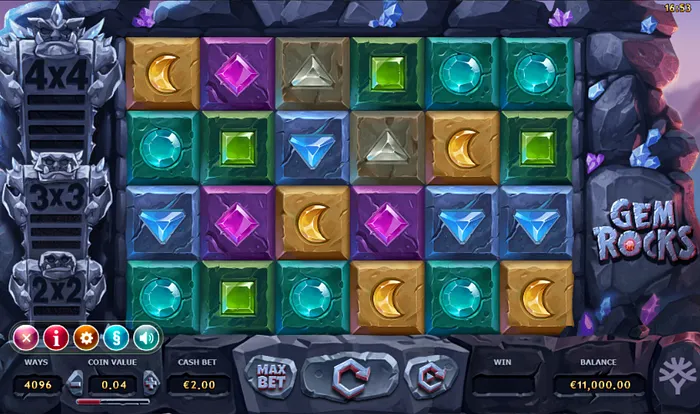 gem rocks slot game