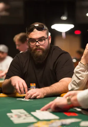 Nick Guagenti is Second in Chips After Day 2, Trailing Only Allard Broedelet