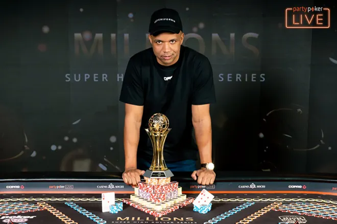 Phil Ivey retorna às vitórias com título no MILLIONS SHRS Sochi (US$ 856.050)