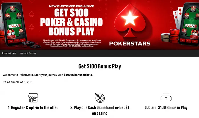 PokerStars Casino NJ
