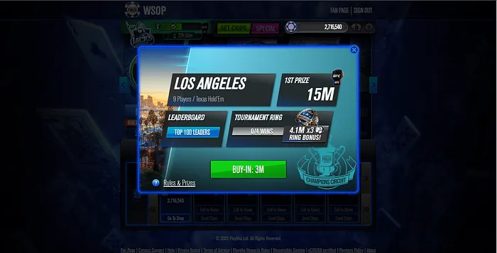 Los Angeles WSOP