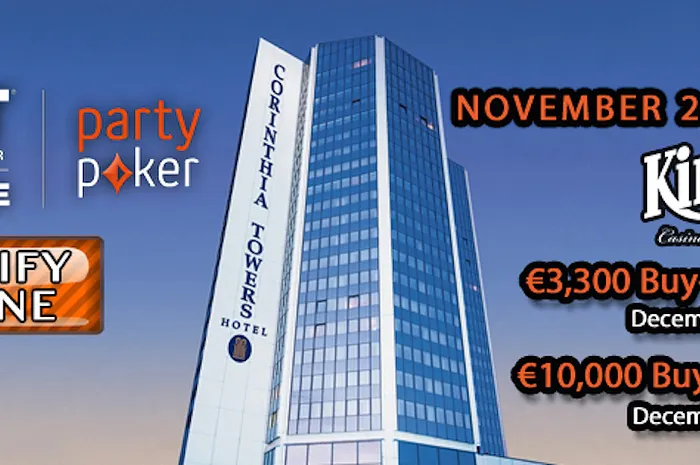 Season XIV partypoker WPT Prague Kicks Off at King’s Casino Prague on November 29 0001