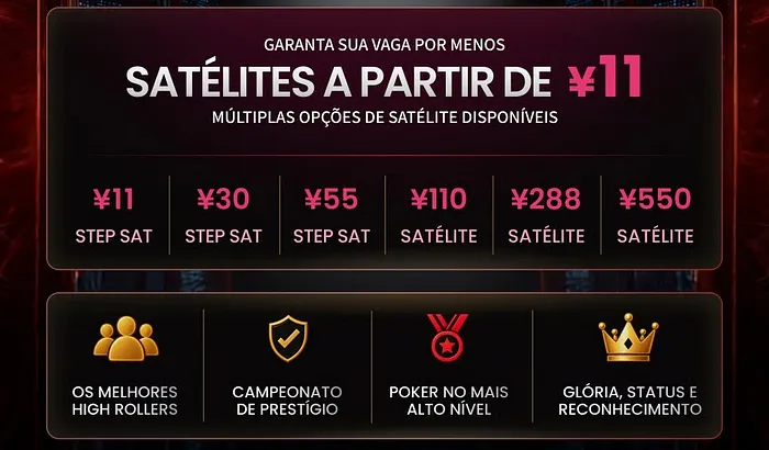 Satélites WPT Asia Super High Roller Championship