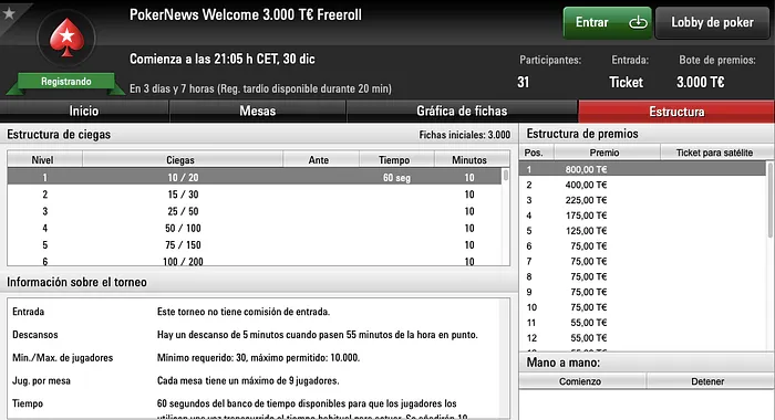 Nuestro regalo de Navidad viene en forma de Freerolls y con 12.000T€ en premios 101