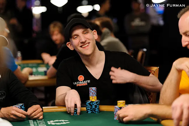 Jason Somerville came in with a short stack but has improved his position.