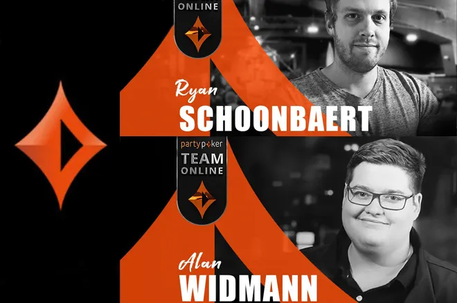 Ryan Schoonbaert & Alan Widmann Juntam-se à Team Online da partypoker