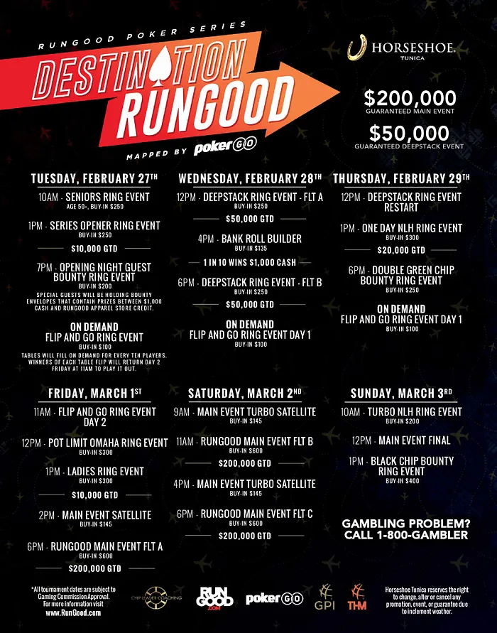Destination RunGood Tunica