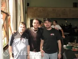 Jeff , Kubitza e Rodrigo Lasmar