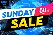 Check Out These Half Priced Sunday Majors in the Sunday Sale at 888poker