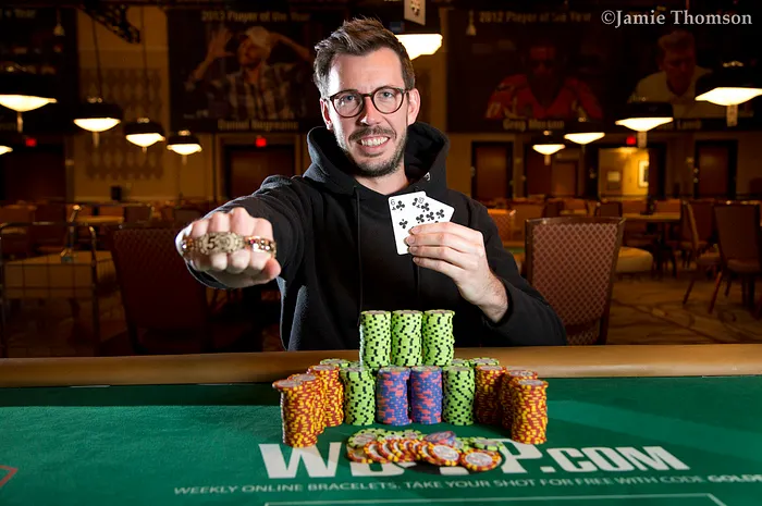 Online Crusher Jonas Lauck Secures First WSOP Bracelet and $260,335 in $1,500 Turbo Bounty