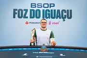Em fase surreal, Carlos Serrano forra no Super High Roller do BSOP Foz do Iguaçu
