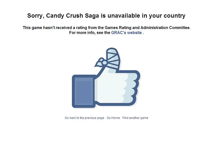 South Korea blocks Facebook games