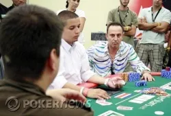 Amer Sulaiman stares down final table nemesis Eric Levesque