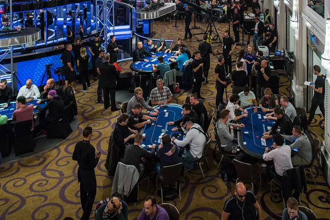 Room View of EPT London Main Event