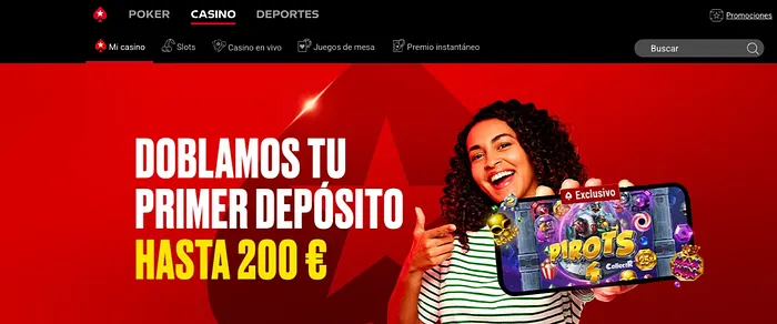 La Mejor Bonificación por Depósito: PokerStars Casino