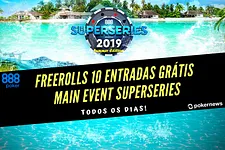 SuperSeries na 888poker - 12 a 22 de Setembro