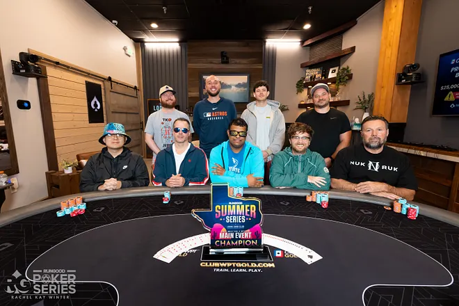 RunGood Summer Series Main Event Final Table