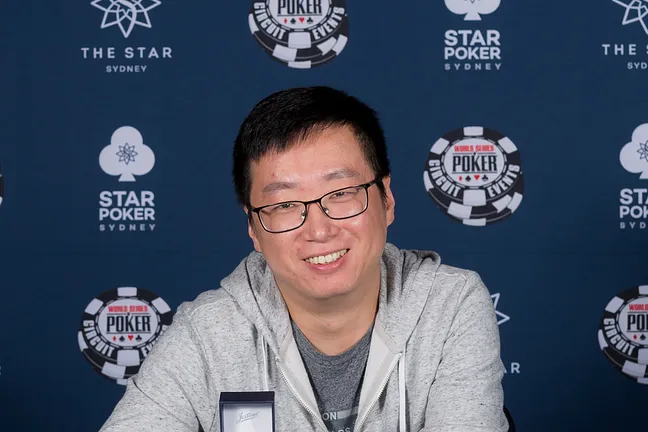 Jun Wang - 2018 WSOP International Circuit The Star Sydney A$500 Opening Event Winner