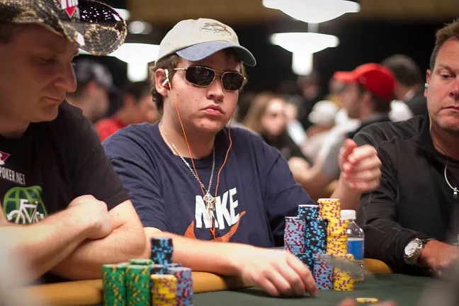 Jim Collopy is in the mix of overnight chip leaders