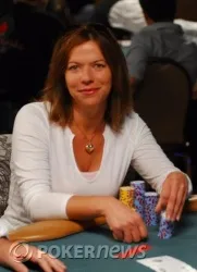 Ester Rossi, playing in the $1,500 H.O.R.S.E. where she finished 4th
