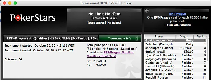 Dobradinha de Zeba para Praga & FT's nos Big's para Lusos 101