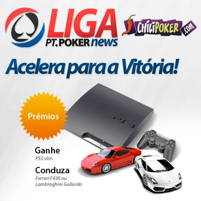Amanhã às 21:30 Liga PT.PokerNews na ChiliPoker 101