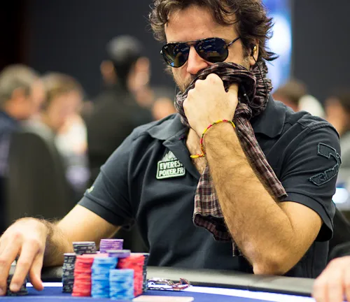 Fabrice Soulier doesn't fold to three-bets