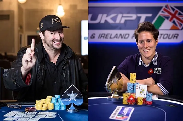 Phil Hellmuth & Vanessa Selbst
