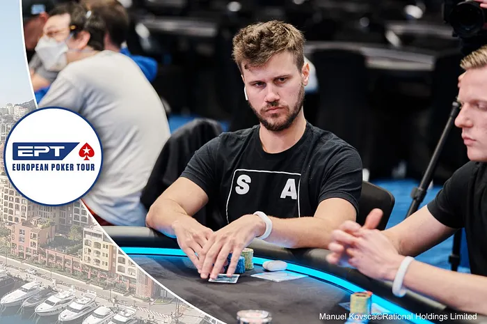 Kelvin Kerber coloca o Brasil no Dia 3 do Main Event do EPT Monte Carlo